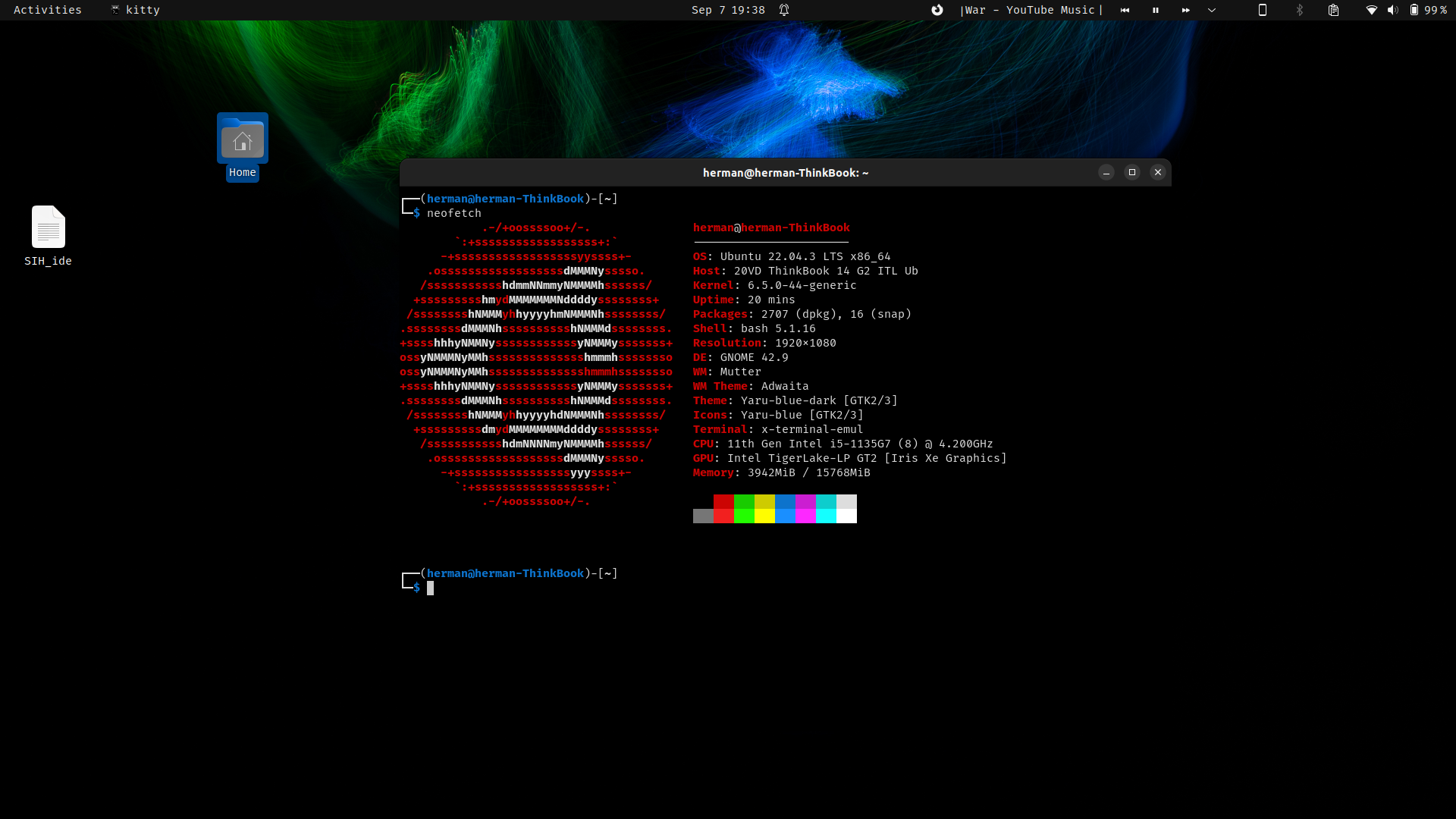 Ubuntu Neofetch